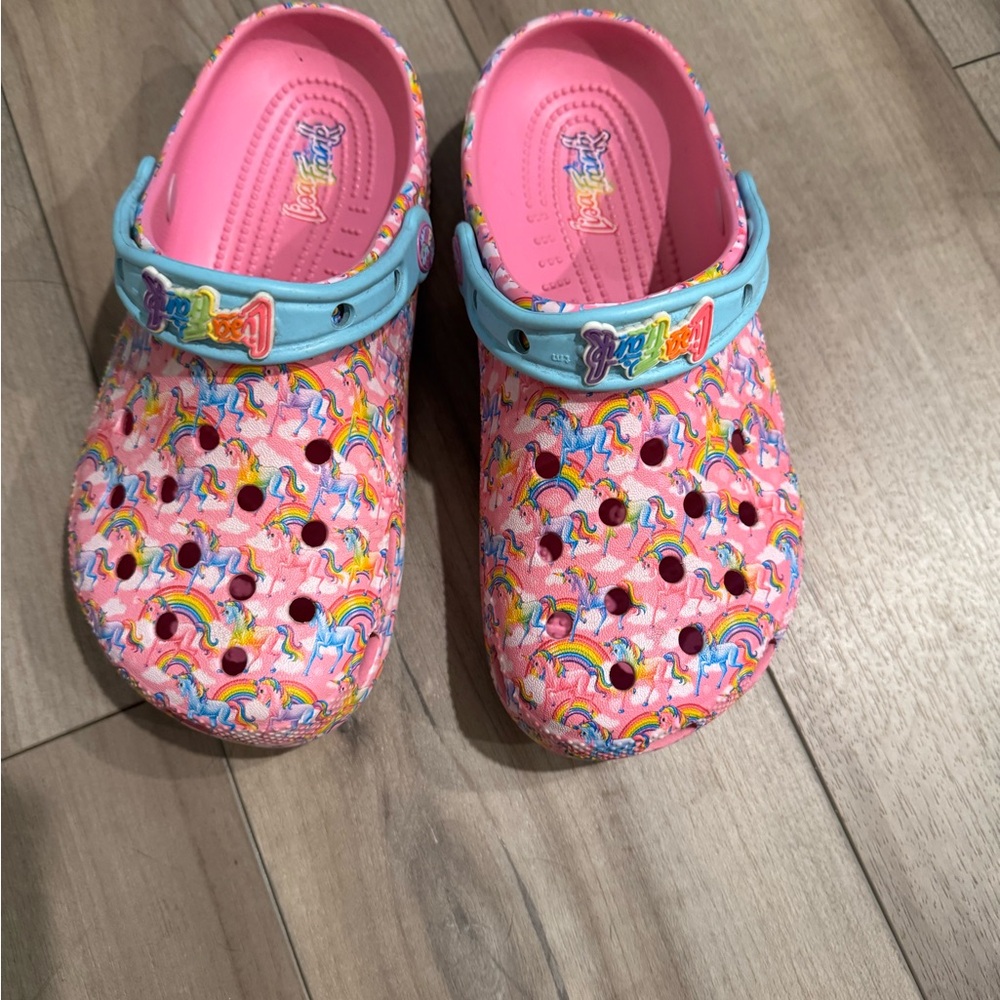Kids Lisa Frank Crocs Clogs